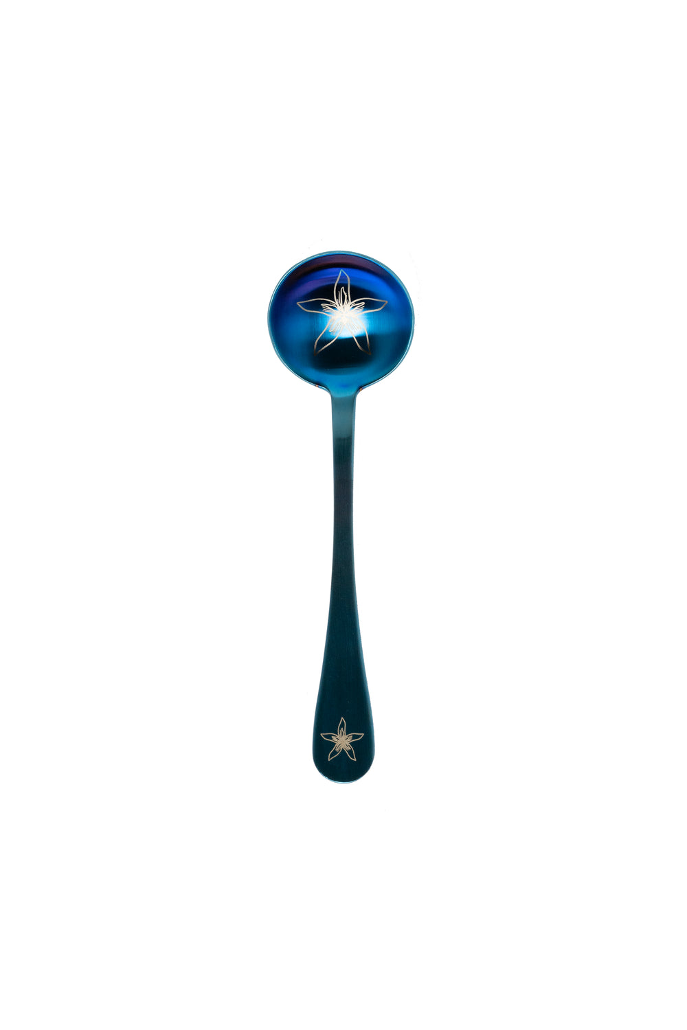 "Coffee blossom" cupping spoon