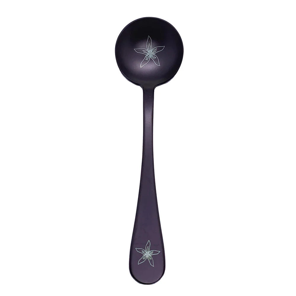 "Coffee blossom" cupping spoon